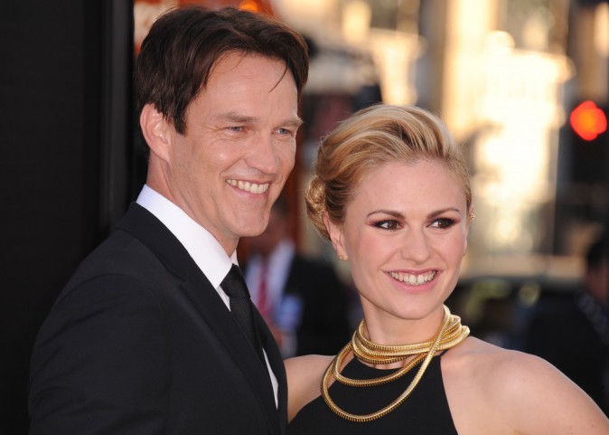 Anna Paquin et Stephen Moyer : mordus l'un de l'autre � la premi�re de True Blood !