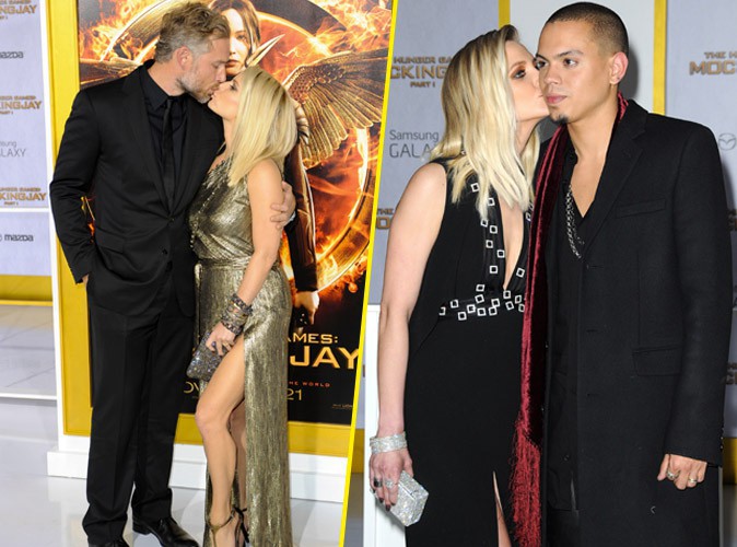 Jessica et Ashlee Simpson : des soeurs in love pour la premi�re de Hunger Games � LA !