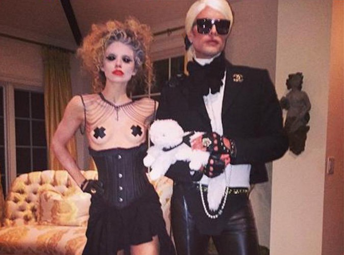 AnnaLynne McCord : topless pour Halloween !